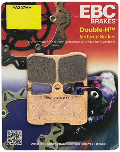 EBC Brakes Double-H Sintered Superbike Brake Pads Front - FA347HH EBC Brakes Double-H Sintered Superbike Brake Pads Front - FA347HH